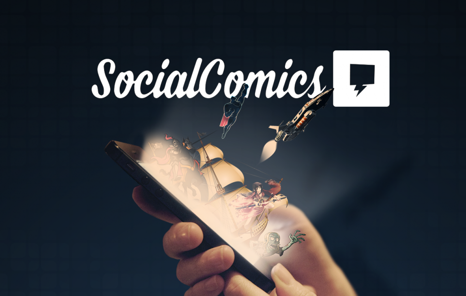 Compatível com tablets e smartphones, o app irá promover o contato entre leitores e editoras. (Foto: Social Comics)