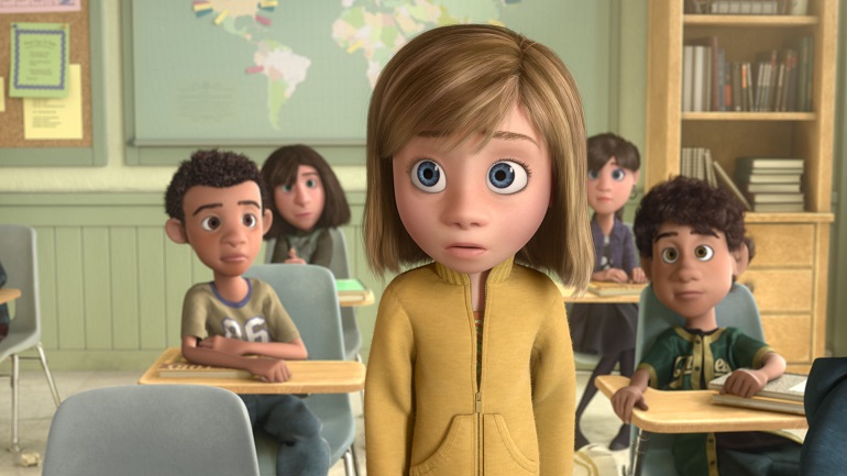 No filme, o público pode acompanhar o que se passa na cabeça garotinha Riley. (Foto: Disney)
