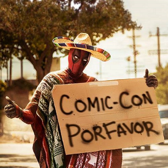 Se a ideia era conseguir destaque na San Diego Comic-Con, Deadpool conseguiu.