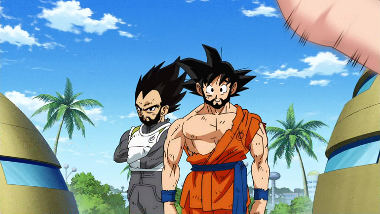 Goku e Vegeta aparecem barbados em episódio de Dragon Ball Super - Boletim  Nerd