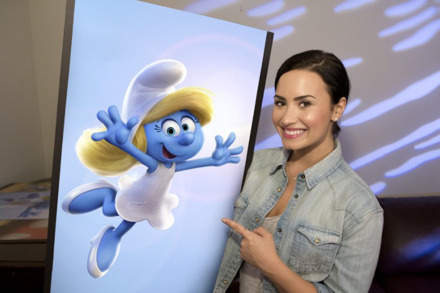 Os Smurfs a Vila Perdida Demi Lovato Smurfette
