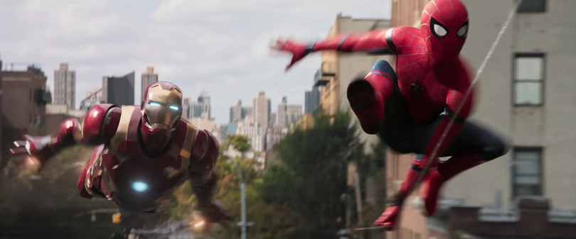 O Amigão da Vizinhança está de volta! Desta vez, Homem-Aranha/Peter Parker combate o Abutre e Shocker e conta com a ajuda do Homem de Ferro/Tony Stark. (Foto: Sony)