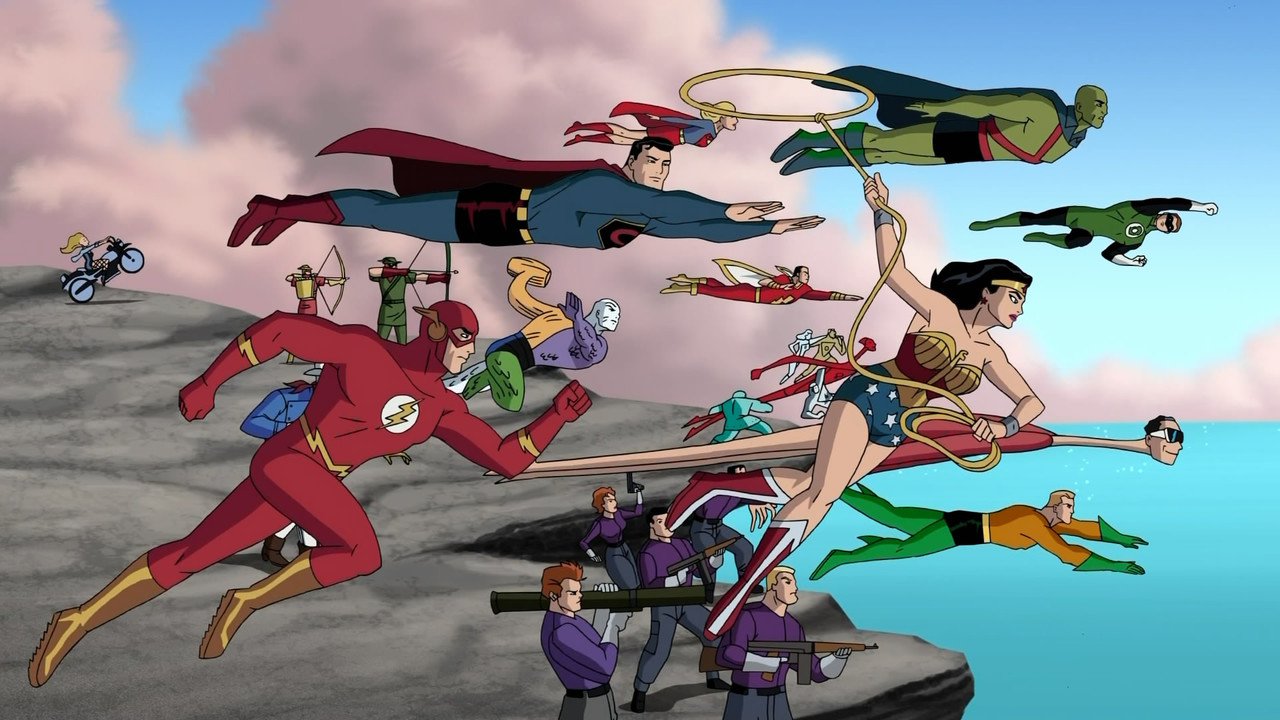 A animação Liga da Justiça: A Nova Fronteira preserva os traços das HQs publicadas em 2004. (Foto: DC Comics)