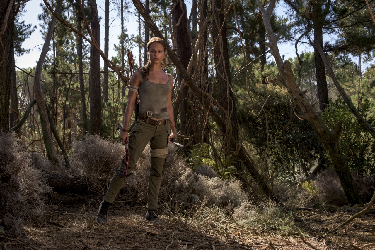 Vencedora do Oscar, Alicia Vikander surge pela primeira vez como a heroína Lara Croft. (Foto: Warner Bros. Pictures)