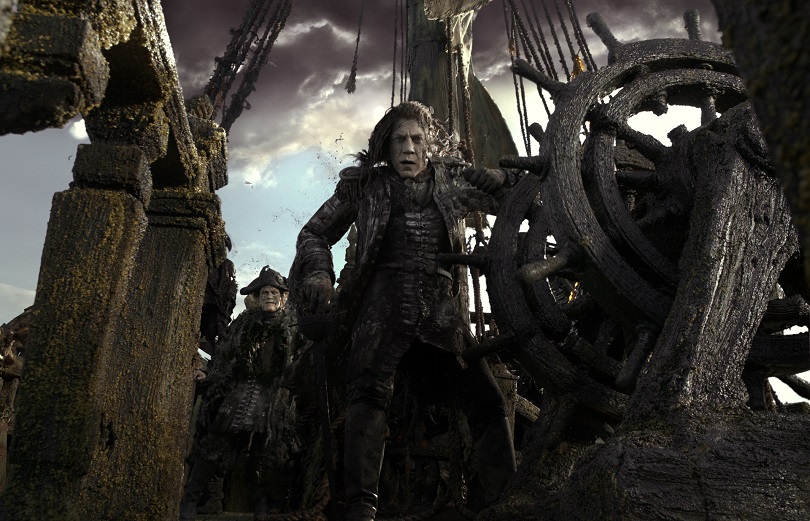 Salazar tem uma antiga rixa com Jack Sparrow e quer ver o pirata "caminhar sobre a prancha". (Foto: Disney)