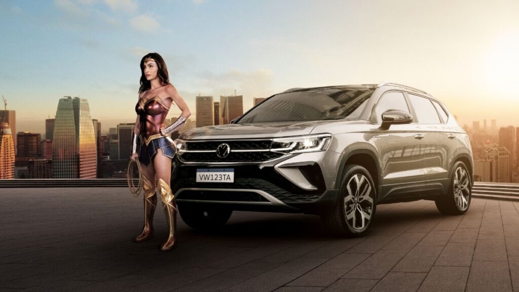 Mulher-Maravilha estrela campanha de SUV da Volkswagen