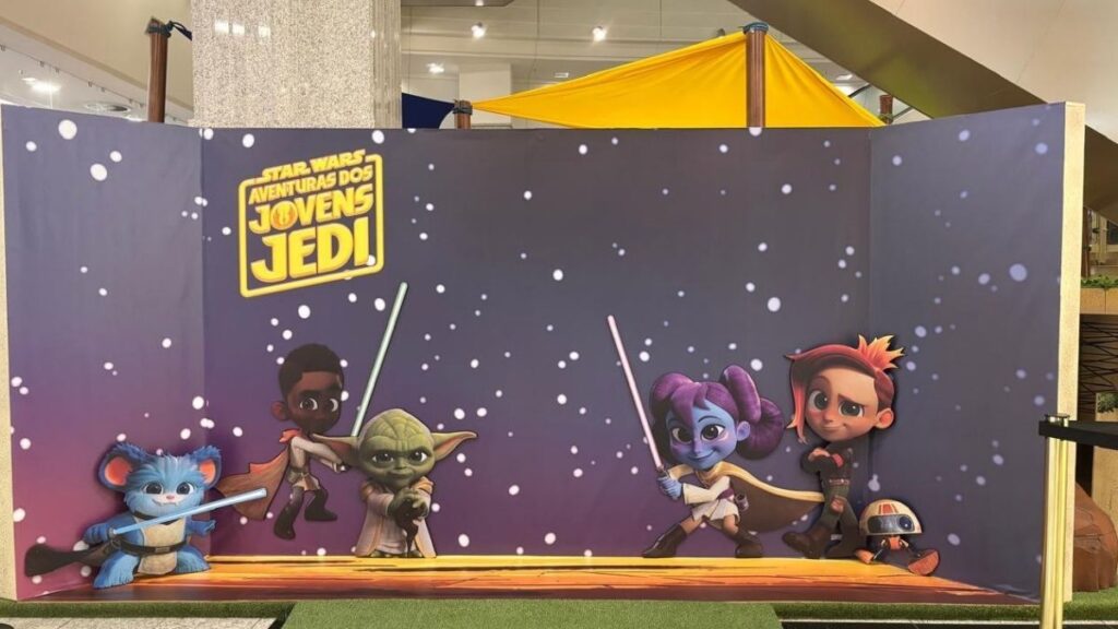 Jovens Jedi: Bourbon Shopping recebe arena temática