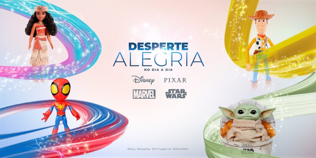 Nova campanha da Disney incentiva momentos em família