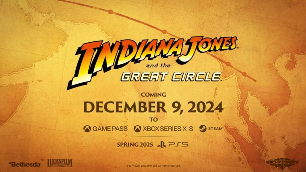 Indiana Jones and the Great Circle é confirmado para o PS5