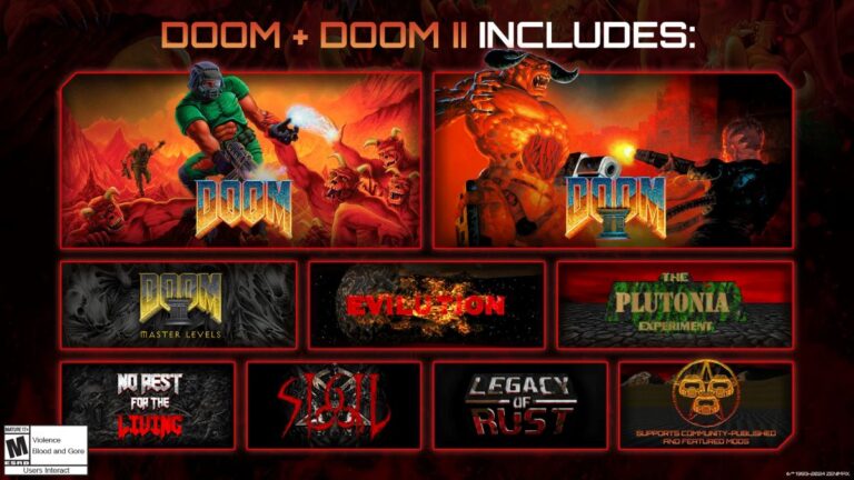 DOOM + DOOM II: coletânea é anunciada na QuakeCon