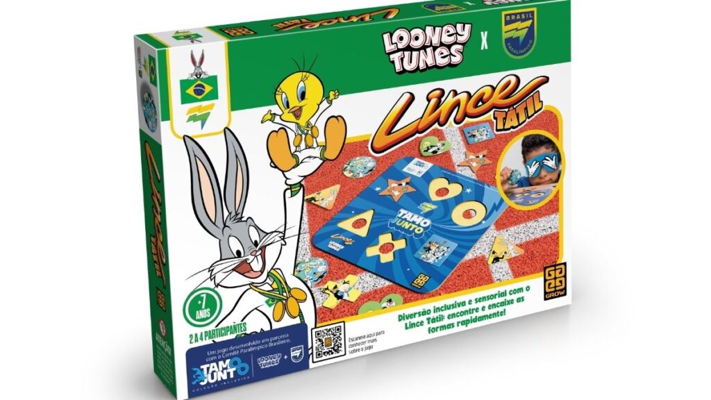 Personagens do Looney Tunes estampam coleção inclusiva