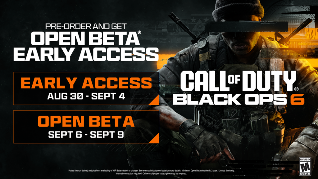 Call of Duty: Black Ops 6 Betas